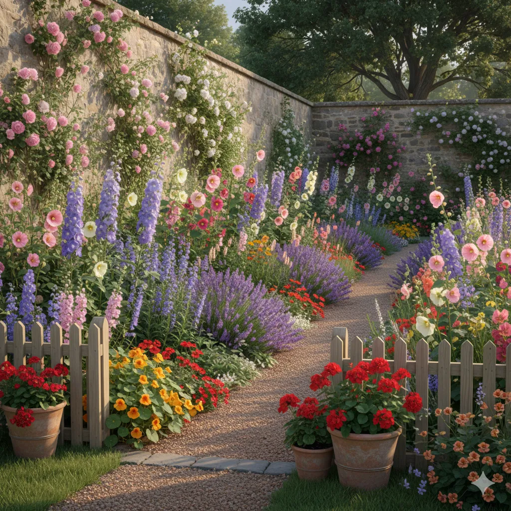 Custom flower bed design options