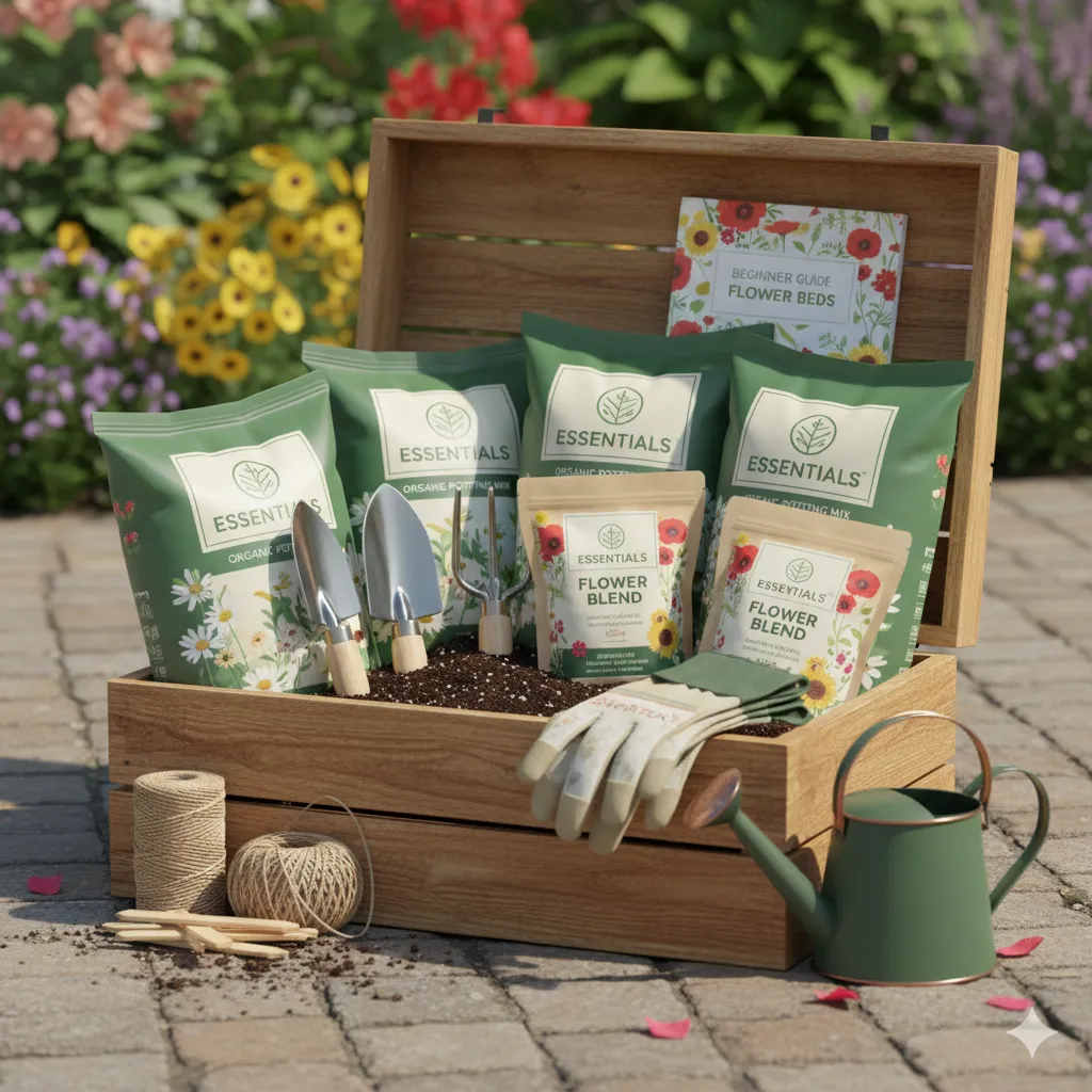 Essentials flower bed package