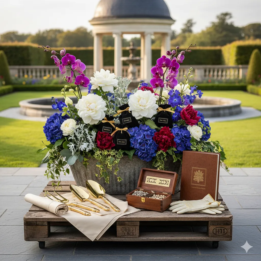 Luxury flower bed package